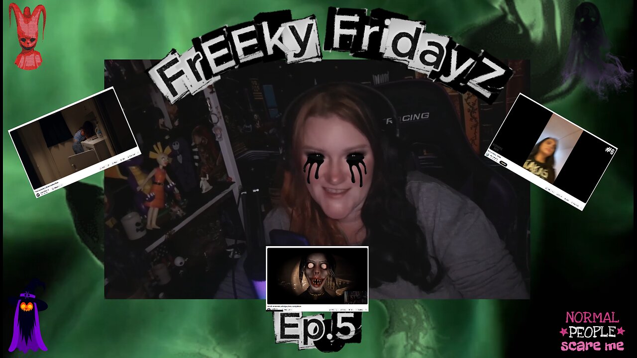 “FrEEky FridayZ Ep.5 👻 Scary Comp, Haunted Laundry & Twitch Jump Scares!