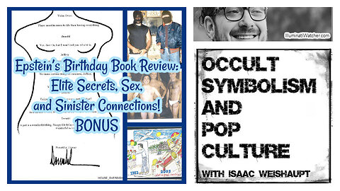 Epstein’s Birthday Book Review: Elite Secrets, Sex, and Sinister Connections PREVIEW