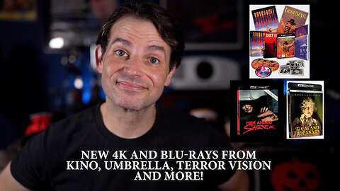 NEW 4K and Blu-rays From Kino, Umbrella Entertainment, Terror Vision, And More!