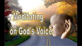 Meditating on God's Voice #jesus #motivation #biblestudy