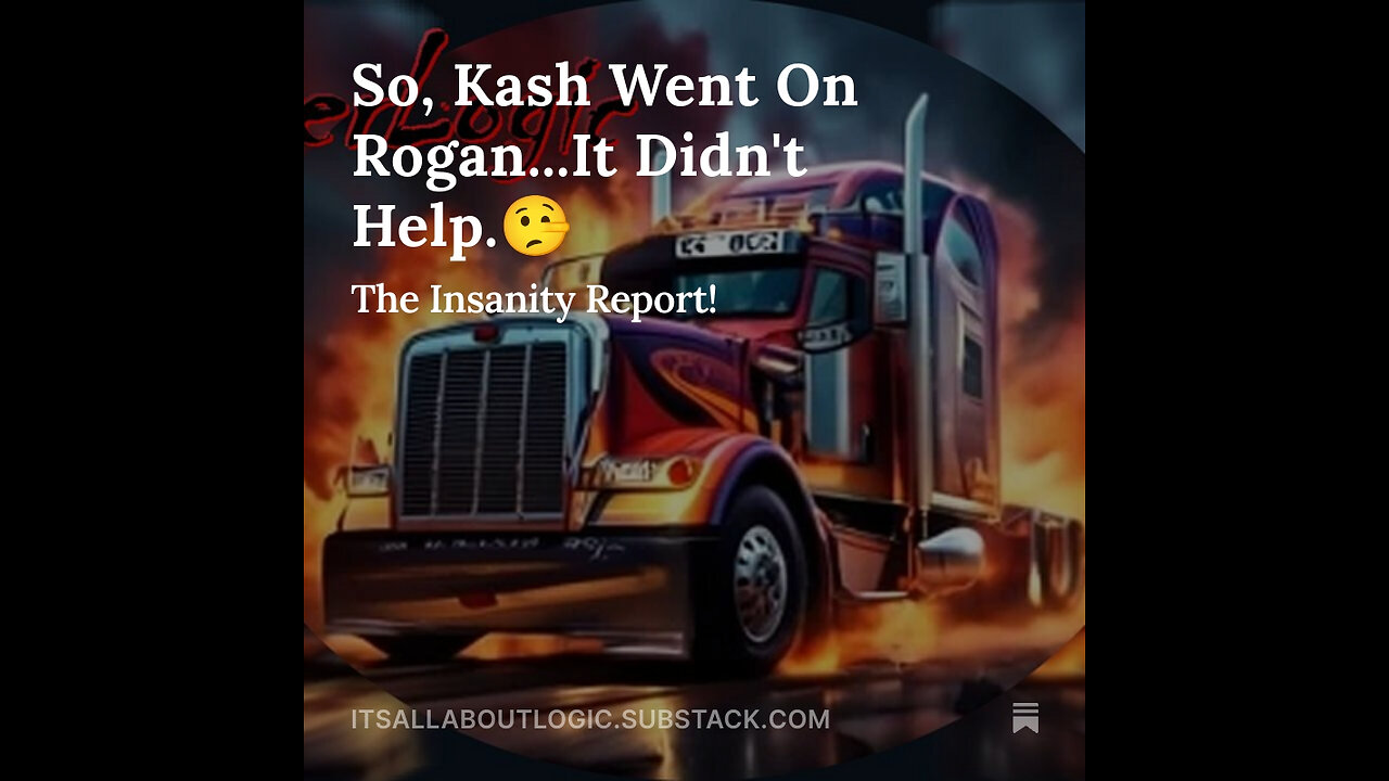 So, Kash Went On Rogan...It Didn't Help.🤥