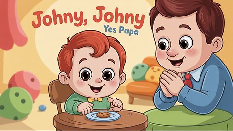 Johny Johny Yes Papa Nursery Rhyme | Make for kids song