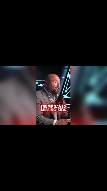 Alex Jones: Trump Saved 30,000 Kids That Biden Regime Lost - 7/17/25