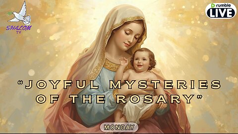 🔴 Monday Joyful Mysteries of the Rosary September 8. 2025