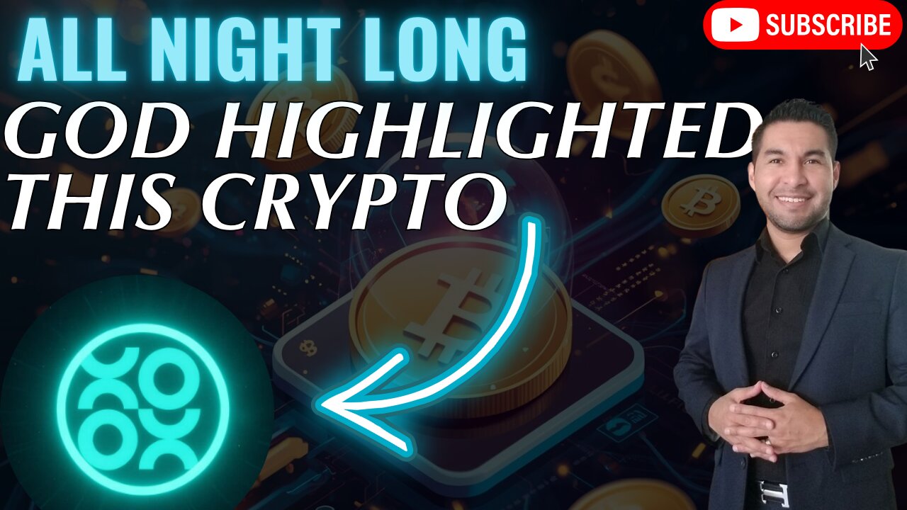Prophetic Insight: All Night Long, GOD Was Highlighting THIS Crypto!