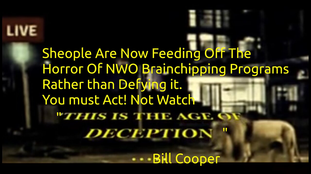 Secret Societies and the Trick of Sheeple Demoralization into Letting it Happen