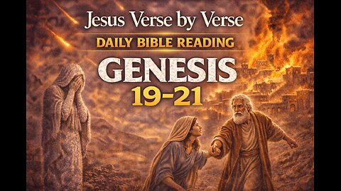 📖 Bible in a Year - Day 18: Genesis 19–21 (Judgment and Mercy, Isaac’s Birth, and God Who Hears)