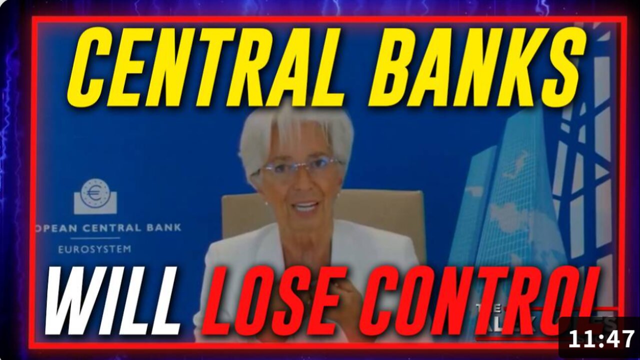 BREAKING VIDEO: European Central Bank Head Admits That Without CBDCs, Central Bankers Will Lose Complete Command & Control Of The Economy!
