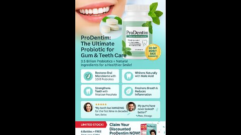 ProDentim: The Ultimate Probiotic for Gum and Teeth Care