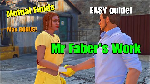GTA Online Mr Faber's Work - Mutual Funds (Raf) with MAX BONUS!