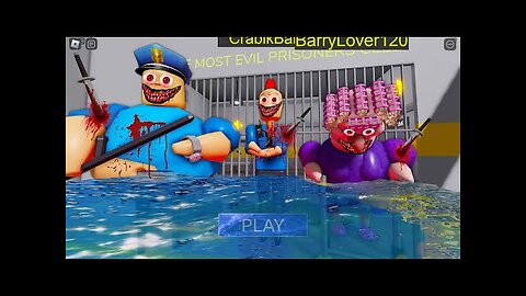 WATER NIGHTMARE MODE! BARRY'S PRISON RUN! SIREN Nightmare, GRUMPY GRAN NIGHTMARE (#Obby) #Roblox