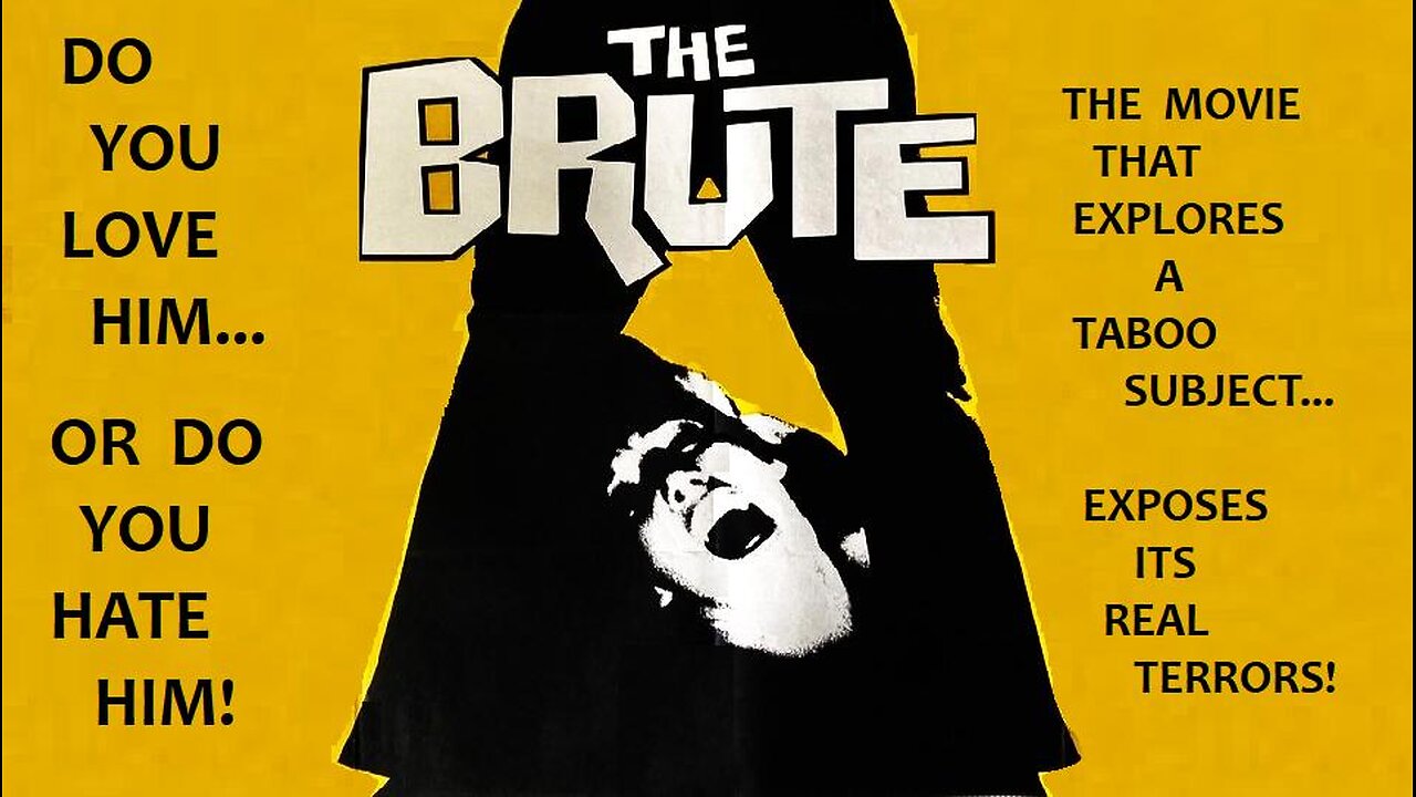 THE BRUTE 1977 Woman Marries then learns Hubby is a Sadistic Psycho FULL MOVIE HD & W/S