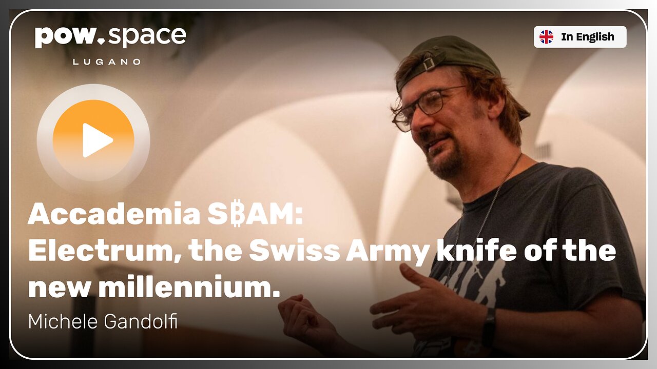 Electrum: The Bitcoin Swiss Army Knife 🇨🇭 (A Practical Workshop) (AITranslated)