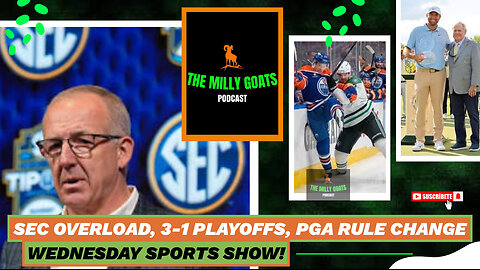 The SEC Won't Stop, 3-1 Playoff Overload, CWS Rankings, & PGA Tour Changes