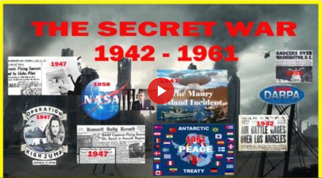 THE SECRET WAR - ANTARCTICA PEACE TREATY - UNSEEN IMAGES
