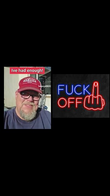 Old American Guy to the Satanic Pedophile Government: Go Fuck Your Self!