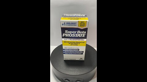 Men, Support That Lower Half of your Body with SUPER BETA PROSTATE 60 Caps Exp.08/2027