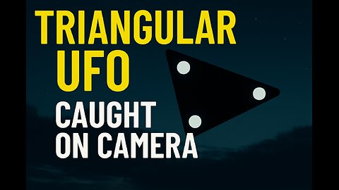 New triangular ufo filmed last night over the UK!