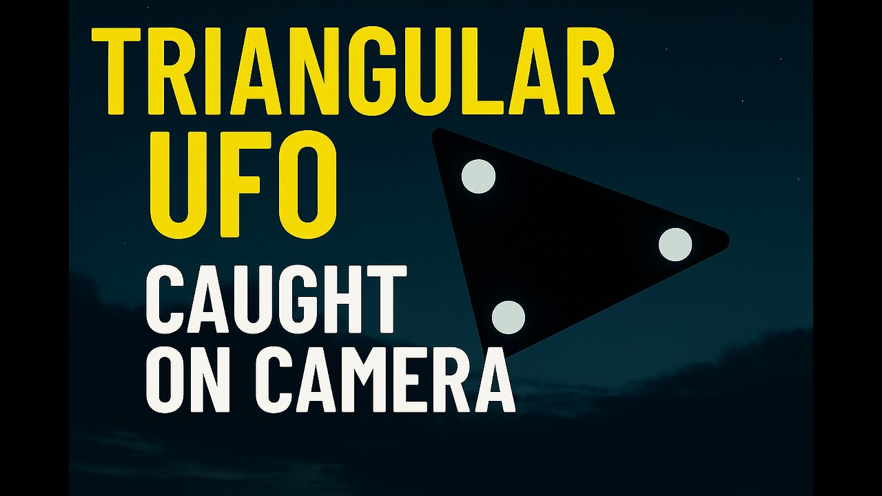 New triangular ufo filmed last night over the UK!