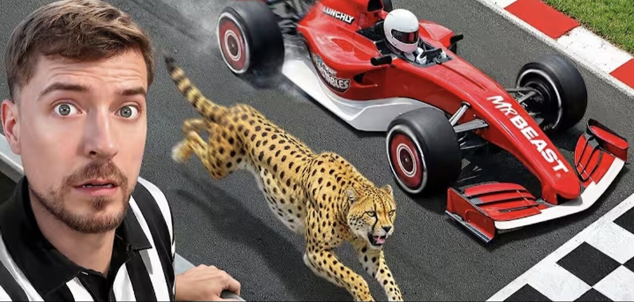 Cheetah vs World's Fastest Car