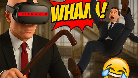 Hitman 3 VR Weapon Showcase – With Hilarious Ragdoll
