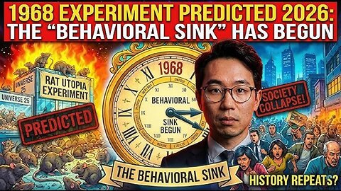 1968 Experiment Predicted 2026: The "Behavioral Sink" Has Begun by World Economy Reborn