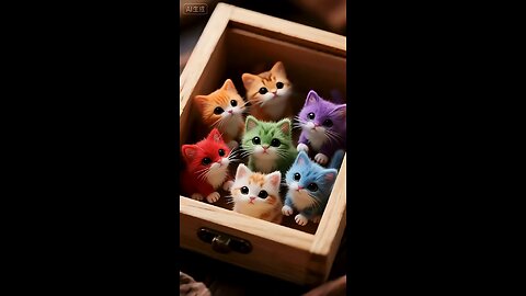 Cats thoughts are written all over their faces#Super cute and healing kittens#catshorts #cute #cat