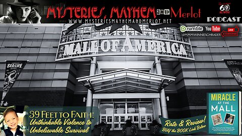 39 Foot Fall to Faith with Kari Hoffmann - Mysteries, Mayhem & Merlot