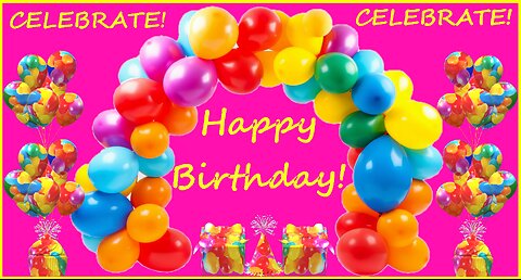 Happy Birthday 3D - Happy Birthday - Happy Birthday To You - Happy Birthday Song Video Card