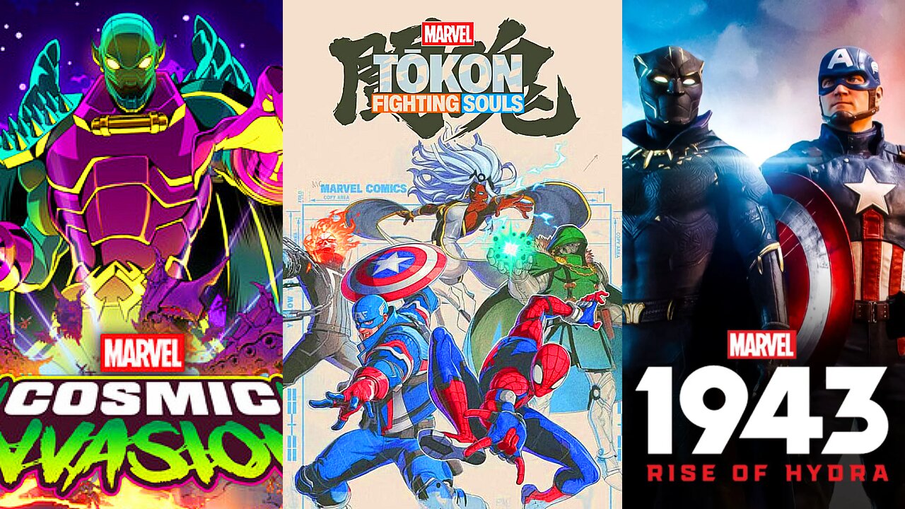 7 NEW Marvel Games Coming In 2025 and BEYOND