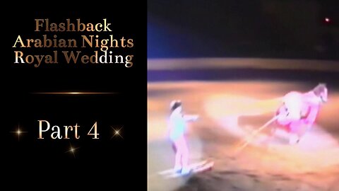 Flashback Arabian Nights Dinner #Horse show - Royal Wedding Part 4