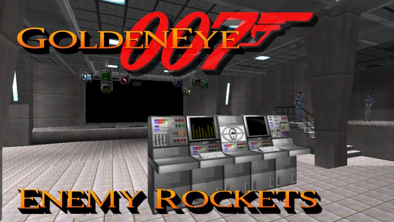 GoldenEye 007 - Bunker II - 00 Agent [Enemy Rockets]