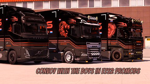 In a convoy with the VTC co-owner.