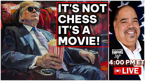 IS PRESIDENT TRUMP DIRECTING A MOVIE...OR IS IT CHESS? AND MORE NEWS!