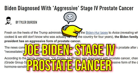 Joe Biden Diagnosed With Stage IV Metastatic Prostate Cancer