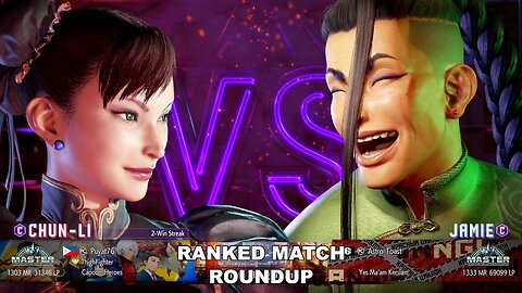 Kuya Kalbo SF6 Ranked Match Roundup. Chun Li Master Rank [Hori Fight Stick]