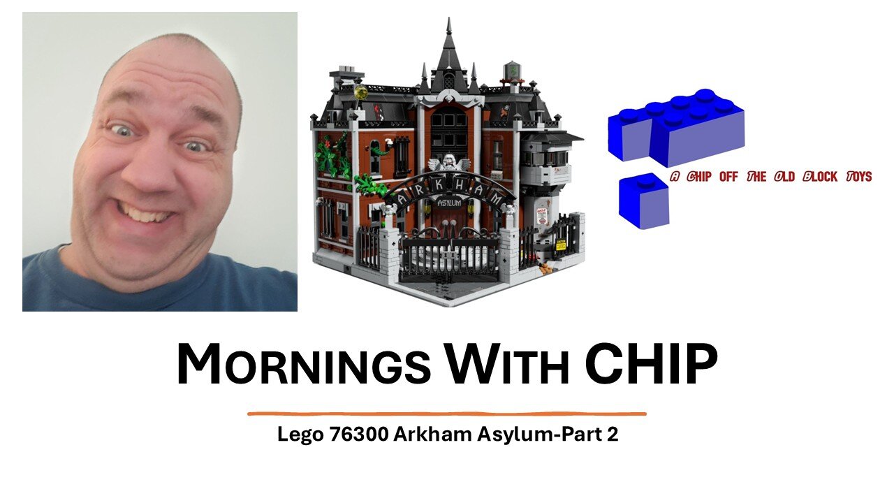 Unboxing & Building Lego 76300 Arkham Asylum-Part 2