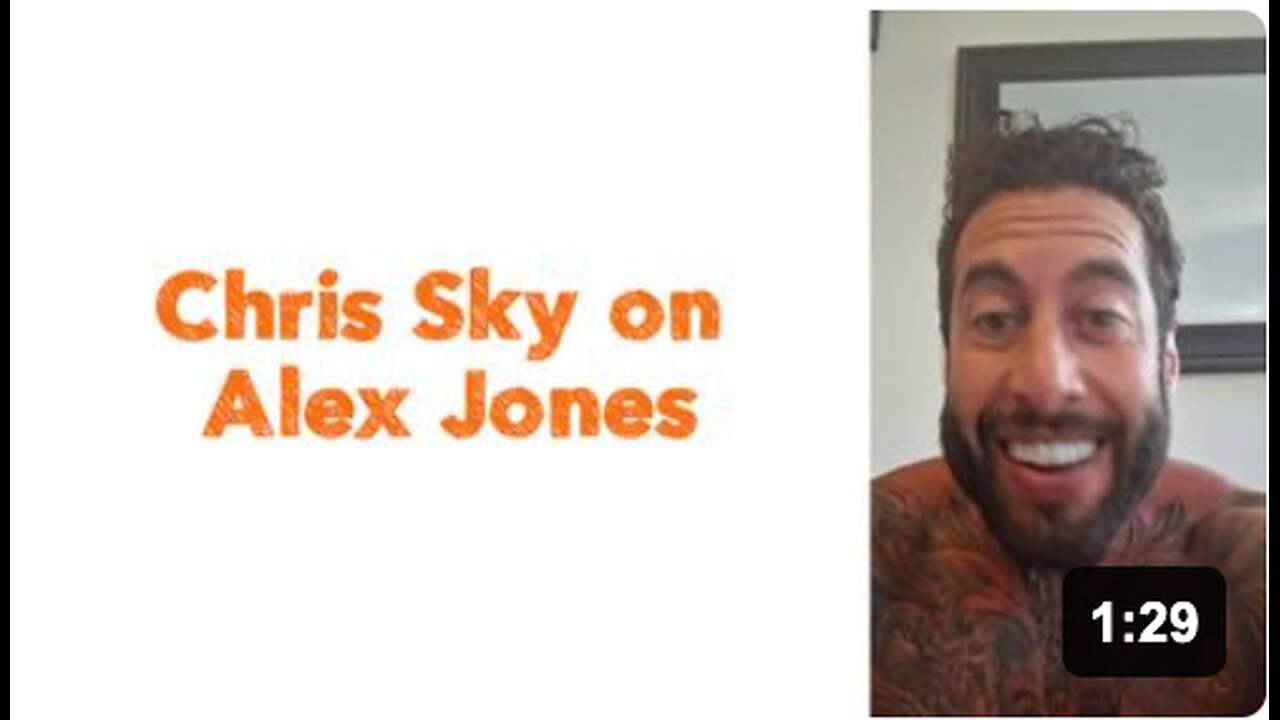 Chris Sky on Alex Jones