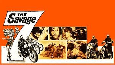 💫PREMIERE: The Savage Seven (1968) Biker Drama | Exploitation Film | Crime | Action | Thriller