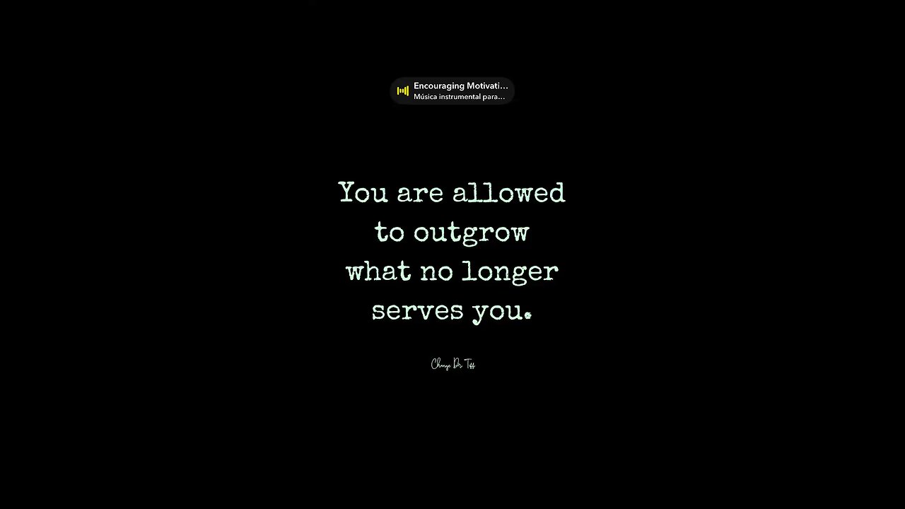Let go