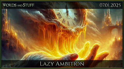 Lazy Ambition | Words and Stuff