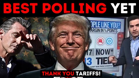 I Can't Believe What Trump's Post-Tariff Polling Shows!!