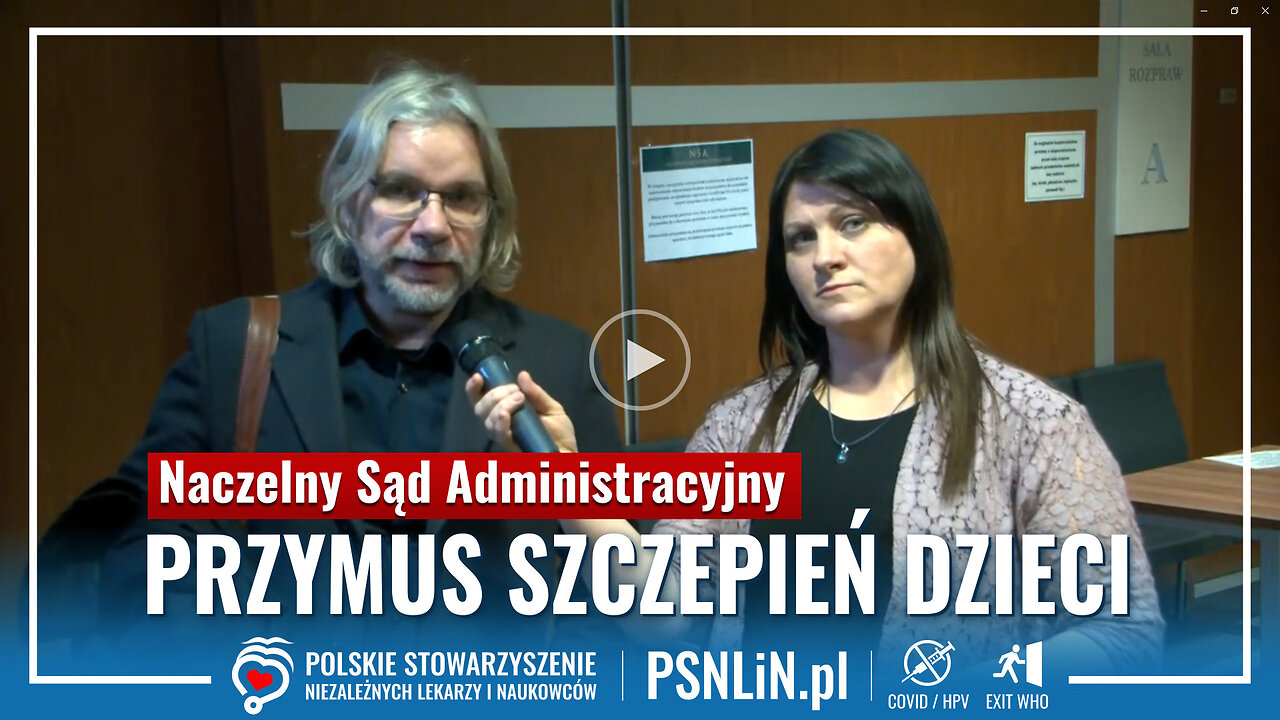 Naczelny Sąd Administracyjny. Posiedzenie dot. przymusu szczepień dzieci 11.03.2025 r.