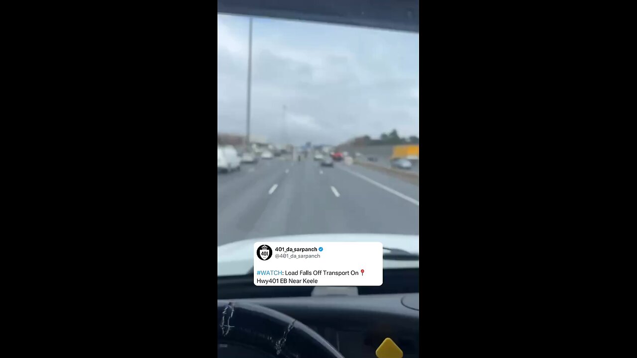 Load Fall Off Transport Truck