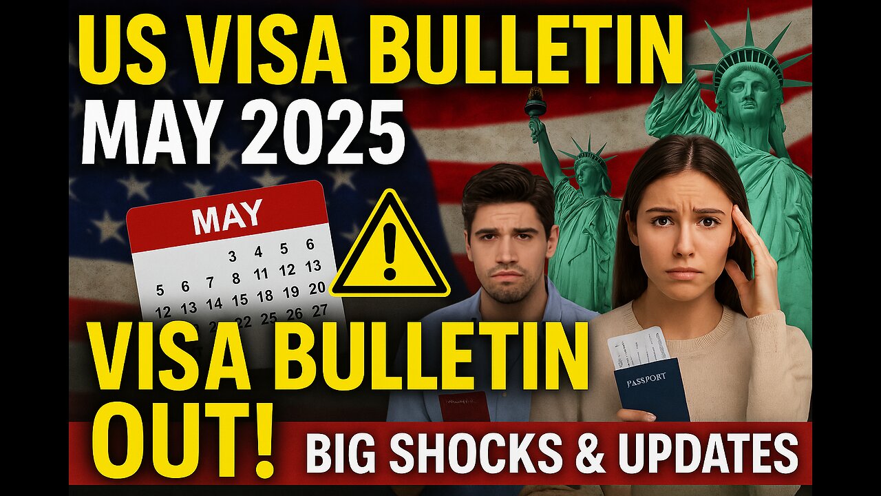 US Visa Bulletin May 2025: No Relief for Indian Green Card and H-1B Applicants