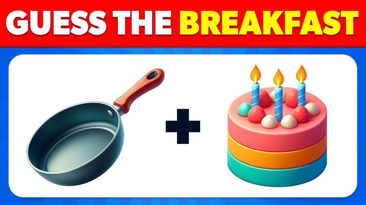 Guess The FOOD By Emoji? | Breakfast Emoji Quiz | Quiz Blitz