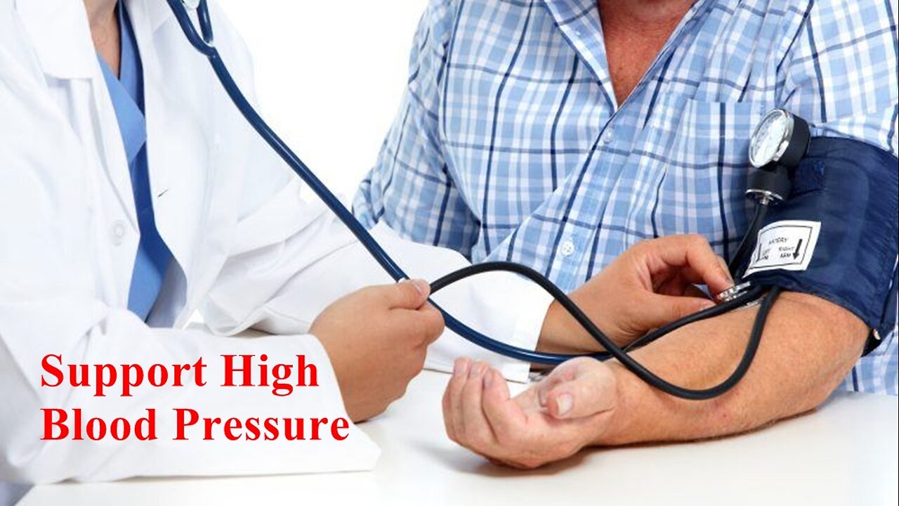 Support High Blood Pressure, Hypertension Naturally