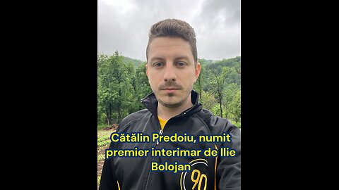 Cătălin Predoiu, numit premier interimar de Ilie Bolojan