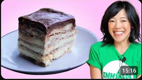 🍰✨ Magic No-Bake Éclair Cake (Only 5 Ingredients!) – Too EASY Not to Try! 😍☀️