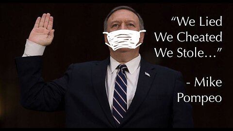 [Mar 27, 2020] Did Pompeo have a BIG SLIP on LIVE TV? (Neither CNN or FOX will show you this) [Dana Ashlie]
